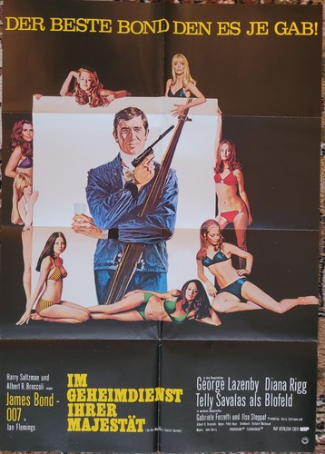 James bond 007 filmplakat - james,