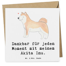 Deluxe Karte Akita Inu Moment