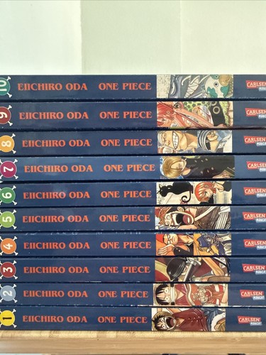 One piece manga komplettset - piece,