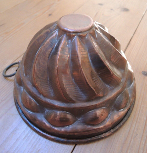 Alte kupfer backform - kupfer,