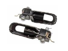 Fussrasten Satz Schwarz für