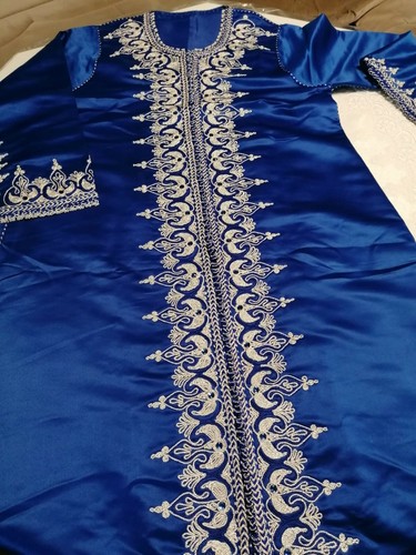 Takschita kaftan königsblau - kaftan,
