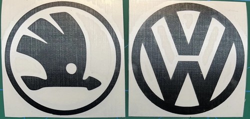 škoda stickers - f1, vw