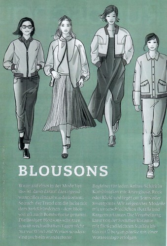 Modezeitschrift mit