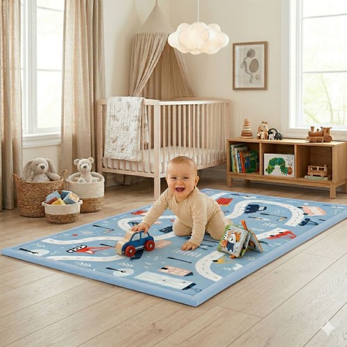 Krabbelmatte baby 3cm dick - 3cm, mit