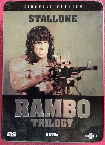 Dvd metall box rambo - dvd,