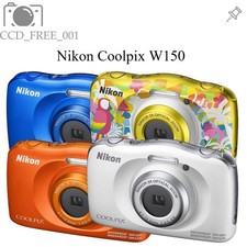Nikon Coolpix W150 Digitalkamera 13,2MP 3x optischer Zoom Bildstabilisierung