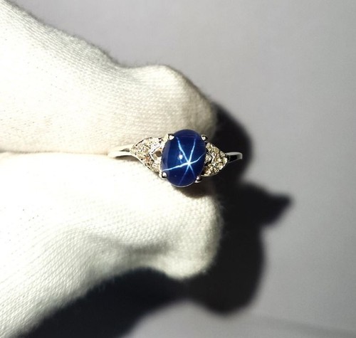 Natürlicher blauer stern - natürlicher,
