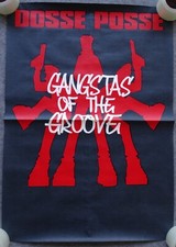 Old School DOSSE POSSE Clothing Gangstas of the Groove Poster 62,8x87,6cm
