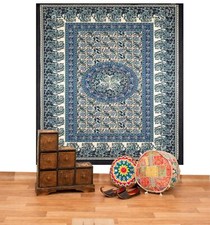 Wandteppich Tischdecke Tagesdecke Wandbehang Deko Tuch Mandala XXL Boho Goa 