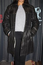 GIPSY Damen Echtleder-Mantel