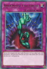 Yu-Gi-Oh! Karte - Bodenlose Fallgrube GEIM-DE045 - 1. Auflage - Rare - Deutsch