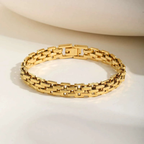 Damen edelstahl gliederkette - damen,