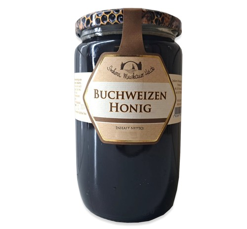 Buchweizenhonig 1000g xxl glas - buchweizenhonig,