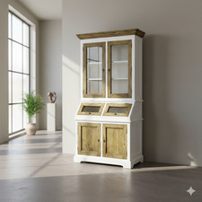 21671 Vitrine Krämerschrank