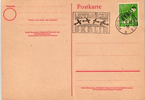 Berlin auf postkarte - berlin,
