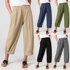 Leinenhose Damen Boyfriend