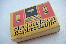 Architekten - Reißbrettstifte  leere Verpackungsschachtel VEB SMB Brandenburg