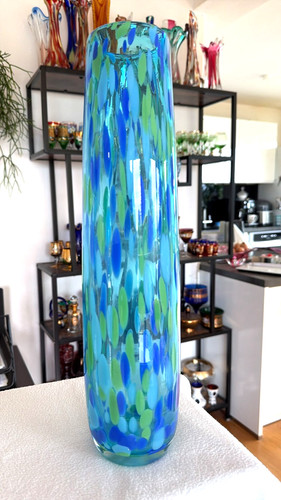Xxl große schwere glas vase - große,
