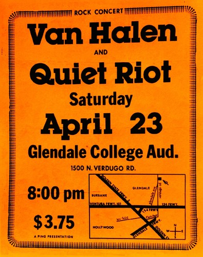 Van halen quiet riot - +,