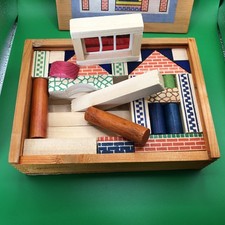 Alter VERO Holzbaukasten vollständig & unbenutzt, so aus den 1970 Made In GDR