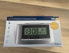 Solar Wecker Funkwecker