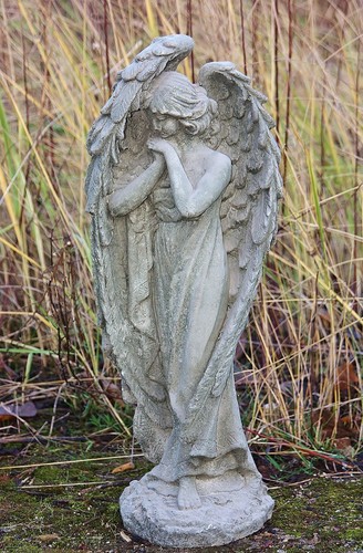 Stehender engel skulptur - stehender,