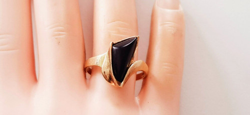 Gold ring 585 ooo 14 - °,