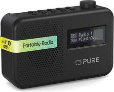 Pure Elan One2 tragbares DAB+/FM Radio mit Bluetooth 5.1 (LCD-Display, 10 Speich