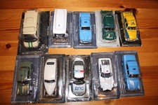 10 Polizei-Autos 1:43 Altaya