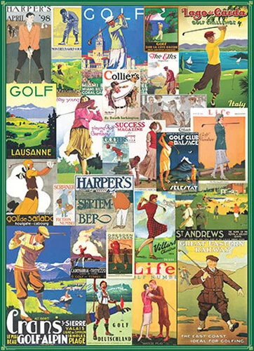 Puzzle alte golf - puzzle, (1000