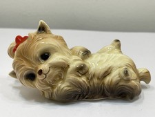 Porzellan Figur Hund Yorkshire