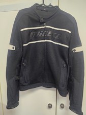  Dainese Sommer Jacke Motorradjacke  56 für Herren - Schwarz/weiss