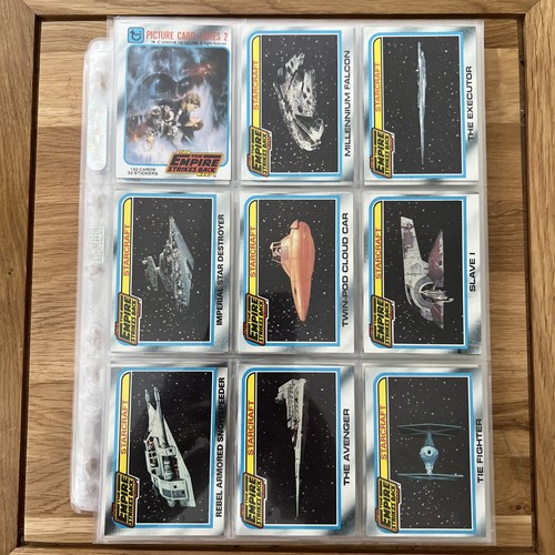 Topps star wars 1980 full - full, 2nd