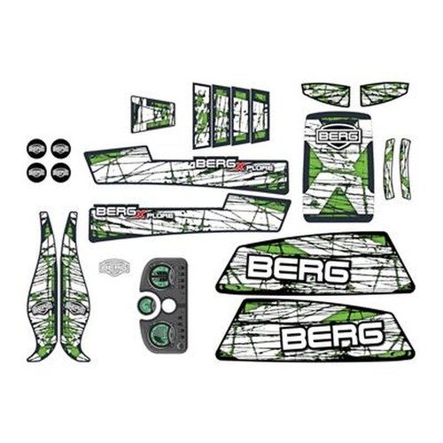 Berg ersatzteile aufkleber - ersatzteile,