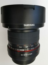 Objektiv Samyang F 3,5/8mm UMC Fish-Eye CS II Nikon AE OVP