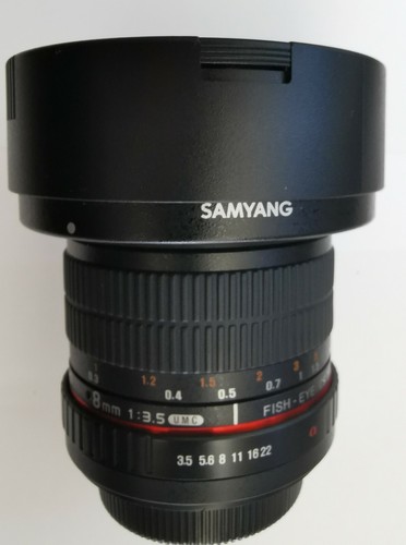 Objektiv samyang 8mm umc - f,