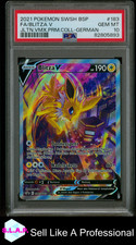 FA/BLITZA V JLTN.VMX.PRM.COLL-GER POKEMON SWSH BLACK STAR PROMO 2021 183 PSA 10