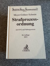 Meyer-Goßner StPO Kommentar