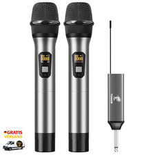 drahtloses mikrofon uhf 60m