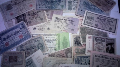 Banknoten kleine sammlung mit - sammlung,