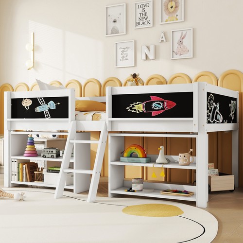 Halbhohes bett kinderbett - halbhohes,