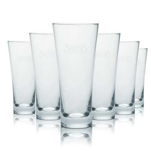 Selters glas 2l - glas, becher
