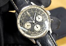 BREITLING 1969 NAVITIMER 41 mm Ref. 806 Chronograph Tritium NOS Lederband