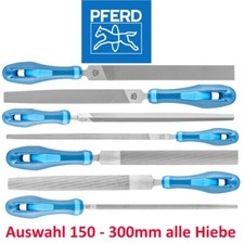 PFERD Feile Werkstattfeile Auswahl flachstumpf spitz rund dreikant vierkant -300