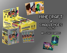 Panini Minecraft Challenges 4 Trading Cards (2025) - Einzelkarten zum aussuchen