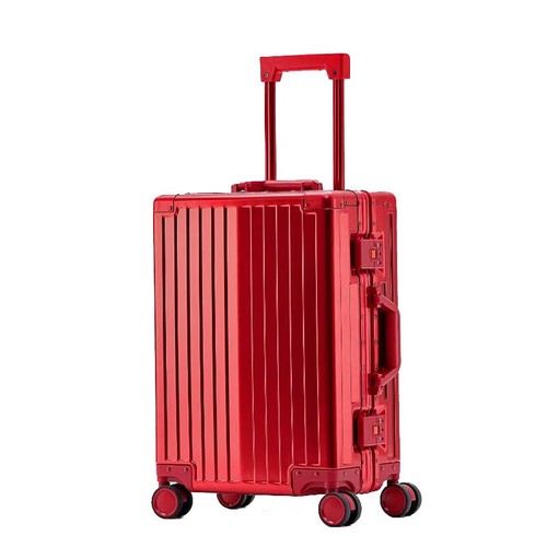 Aluminium reisekoffer rot - reisekoffer,