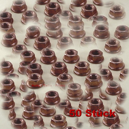 Stück kupfermuttern 8 - m, x