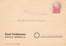 703525) DDR Beleg aus Ellrich