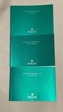 3 Handbücher Booklet Rolex